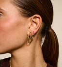 Anna + Nina Small Madeleine Hoop Oorbellen