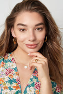 Stainless Steel Gold Earrings Creole Bubble
