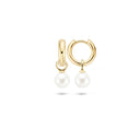Blush earring 14k gold 9046YPW