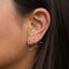Karma Oorbellen Plain Hoops 8 tot 18mm