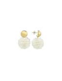 Lott Earrings Fine Sequin Globe S - Holo