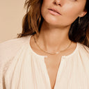 Blush necklace 14k gold 3130YGO