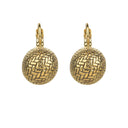 EARRINGS CAMPS CAMPS GOLDEN/SILVER ZIGZAG