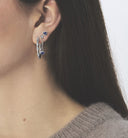 Anna + Nina Single Platonic Love Stud Earring