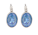 EARRINGS CAMPS &amp; CAMPS OVAL BLUE