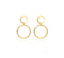 Lott Classic Earrings Eslie Thick Round Satin