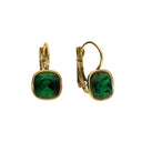 Oorbellen Camps & Camps Vierkant Groen