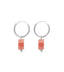MIAB Earrings - Lemonade Rounds silver