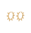 Anna + Nina Large Soleil Hoop Oorbellen