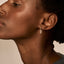 Blush earrings 14k gold 7249YGO
