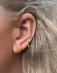 MIAB Earrings - Twister silver