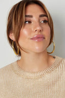 Stainless Steel Oorbellen Happy Hoops