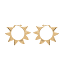 Anna + Nina Large Soleil Hoop Oorbellen