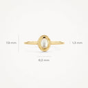Blush ring 14k gold 1239YMQ