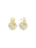 Lott Earrings Sequin Flower Globe S - Holo