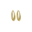 Chunky Hoops Gold 3.5cm