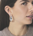 Anna + Nina Cosmos Hoop Oorbellen