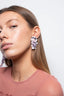 Lott Oorbellen Sequin Waterfall M - Lila Mix
