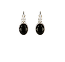 EARRINGS CAMPS &amp; CAMPS OVAL BLACK