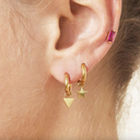 Stainless Steel Earrings Star