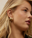 ZAG Bijoux Stainless Steel Gouden Oorbellen Emmy