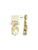 Lott Earrings Triple Shapes - Nude