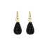 Lott Earrings Cone XS Black Creole