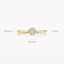 Blush ring 14k goud 1248YZI