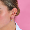 Earrings Camps &amp; Camps Drop Beige