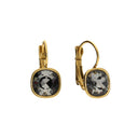 Camps &amp; Camps Square Grey Earrings