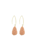 Lott Earrings Cone S - Coral