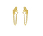 EARRINGS KARMA CHAIN ​​PLATE