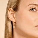 Blush earring 14k gold 9063YGO