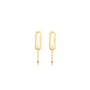 Blush earring 14k gold 9064YGO