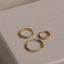 Karma Oorbellen Plain Hoops 8 tot 18mm