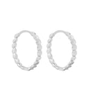 MIAB Oorbellen - Overlap Click Zilver