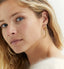 Anna + Nina Small Organic Hoop Earrings