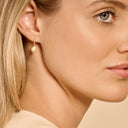 Blush oorringen 14k goud 7231YGO