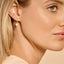 Blush earrings 14k gold 7231YGO