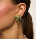 Anna + Nina Single Palmier Stud Earring