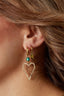 EARRINGS RECTANGLE BLACK