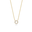 Blush necklace 14k gold 3125YZI