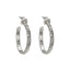 Oorbellen Camps & Camps Creool Zilver