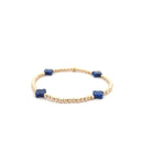 Bracelet Four Clover Small Blue