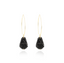 Lott Earrings Cone S Black Long