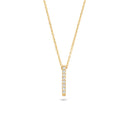 Blush necklace 14k gold 3133YZI