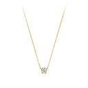 Blush necklace 14k gold 3049YZI