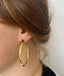 Lott Earrings Oval Teardrop Creole