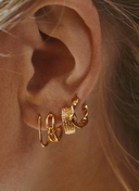 MIAB Oorbellen - Confident Click Zilver