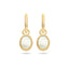 Blush earring 14k gold 9078YMP